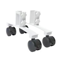 Bothyi - 2X Calentador Infrarrojo Se Encuentra Pies De Soporte De Pies Para La Oficina De La Oficina Sala De Estar Para El Hogar