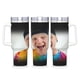 thumbnail image 1 of Unspeakable Vaso aislado de acero inoxidable con asa, diseño temático, regalo para familia, amigos y fans; incluye pajita y encaja en el portavasos estándar, 40 oz, 1 of 6