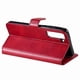 thumbnail image 5 of Funda Billetera para Samsung Galaxy S21 FE con Porta Tarjetas y Soporte Ajustable Rojo, 5 of 6