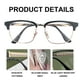 thumbnail image 3 of Gafas bloqueadoras de luz azul, gafas de moda de doble haz, montura de gafas anti-luz azul, 3 of 5