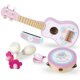 thumbnail image 1 of Juego de instrumentos musicales WoodenEdu Kids Guitarra para niñas, 1 of 8