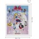 thumbnail image 2 of Sailor Moon Kits de Pintura de Diamantes para Adultos 5D DIY Diamond Art Kits Full Drill Diamond Dots para Regalo Decoración de Pared y Relajación Artes de Gemas 30*40cm, 2 of 6