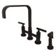 thumbnail image 1 of Grifo de cocina Kingston Brass KS8255CMLBS – Acabado bronce cepillado, 1 of 2