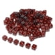 thumbnail image 2 of 100 Uds. Dados De Juego De 6 Lados Dados De 15mm Para Juegos De Mesa Y Ense?anza De Matemáticas Marrón, 2 of 5