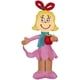 thumbnail image 1 of Cindy Lou Who hinchable navideño de 1,2 m con luces LED Gemmy, 1 of 5