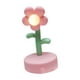 thumbnail image 5 of Linda Flor Lámpara De Mesa Luz De Noche Para Sala De Estar Junto A La Cama Regalo De Cumpleaños Rosa, 5 of 5
