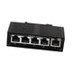thumbnail image 2 of Conmutador Ethernet Conmutador de red no administrado, Plug and Play profesional de 10/100 Mbps, concentrador de red compacto de 5 puertos con carril, 2 of 5