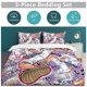 thumbnail image 5 of Monkey D Luffy Bed Duvet Cover Funny Anime Cartoon Bedding Sets Lightweight 3 Piece Comforter Sets, 5 of 5