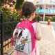 thumbnail image 5 of Misión Imposible: Juicio Final Mochila Escolar para Niños y Niñas, Mochila Infantil Ligera de Alta Calidad, Grande y Duradera ROSA, 5 of 6