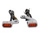 thumbnail image 2 of Luz Indicadora De Intermitentes Para Touring Softail Plata Naranja, 2 of 5