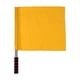 thumbnail image 1 of Bandera De árbitro Bandera De Seguridad De Tráfico Portátil Para Campo De Fútbol Amarillo, 1 of 5