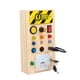 thumbnail image 5 of Tablero Ocupado Con Luces LED, Juguetes Sensoriales De Madera Para Niños De 1, 2, 3 Y 4 Años, 5 of 5