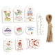 thumbnail image 4 of Etiquetas De Papel Kraft Navide?as Tarjeta De Envoltura De Regalo Navide?o Cuerda 100PCS, 4 of 5