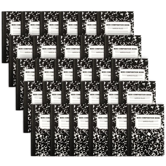 Cuadernos Feela paquete de 30 11x8 cm rayado estrecho