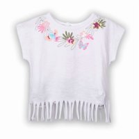 Polera Bebé Niña Blanco Pillin