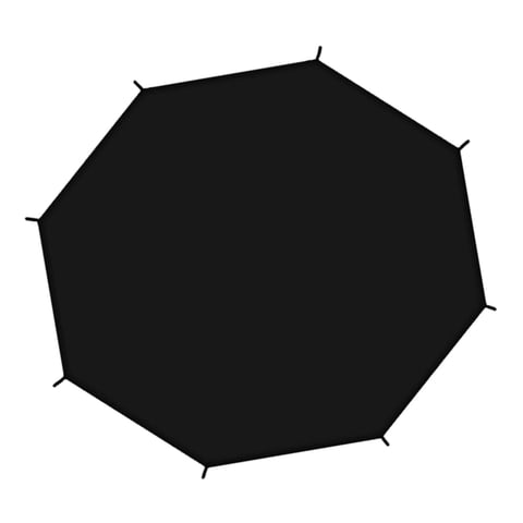 Magideal - Cubierta De Sombra Para Trampolín, Toldo Para Trampolín, Accesorios Para Trampolín, Tela Oxford Impermeable, Cubierta De Protección Solar Para Trampol 10 Pies