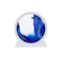 Genérico - Decoración Arte De Arena Anti Estrés Sensorial Paisaje Azul