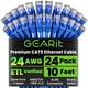 thumbnail image 1 of Cable Ethernet GEARit Cat5e 3 m Paquete de 24 con Conectores RJ45 Antienredos, 1 of 9