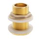thumbnail image 5 of Conector De Tanque De Agua De Latón Montaje De Mamparo Con Anillo De Goma DN15 45 Mm, 5 of 5