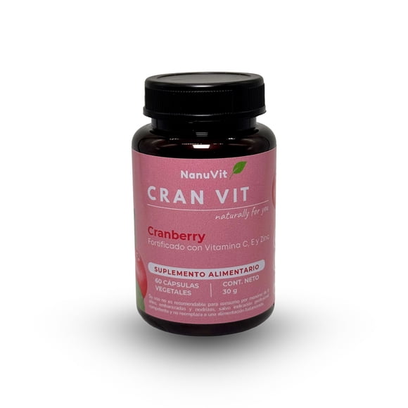 Suplemento Alimenticio sabor Cranberry