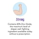 thumbnail image 4 of Crema para dermatitis del pañal Desitin Maximum Strength 142 g, 40% zinc, 4 of 9