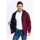 thumbnail image 1 of Chaqueta Sweater Algodon Con Gorro Forro Piel Bolsillos Cierre 7167, 1 of 2