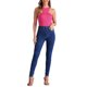 thumbnail image 2 of INSPIRE CHIC Body sin mangas para mujer con cuello halter asimétrico S Rosa caliente, 2 of 6