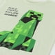 thumbnail image 3 of Polera Manga Larga Niño Creeper Blanco Minecraft, 3 of 4