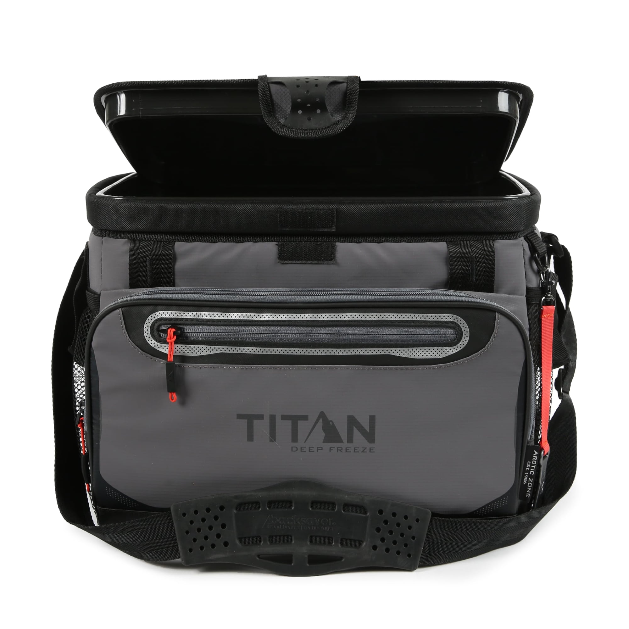 Titan By Arctic Zone - Cooler Titan De Arctic Zone Deep Freeze, 30 Latas, Piel De Tiburón, Color Gris