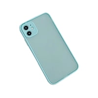 Genérico - Carcasa Silicona Premium Matte Para Iphone 11 Celeste
