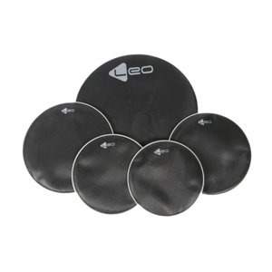 Bothyi - Juego De 5 Almohadillas De Silencio Para Batería, Almohadillas Para Silenciar Tambores Para Interiores Y Exteriores, Estilo De Escenario A