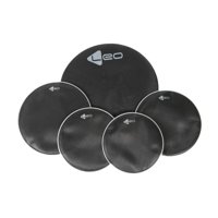 Bothyi - Juego De 5 Almohadillas De Silencio Para Batería, Almohadillas Para Silenciar Tambores Para Interiores Y Exteriores, Estilo De Escenario A