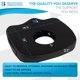 thumbnail image 5 of Almohada Donut Ergonomic Innovations Premium Large para coxis, 5 of 9