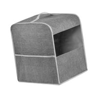 Magideal - Cubierta De Polvo De La Máquina De Café Con Mango De Moda Portátil Ventana Clara Accesorio De Protección Para Polvo De La Cafetera Cubierta De Aparato