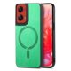 thumbnail image 1 of Magnetic Slim Case for Motorola Moto G Stylus 5G 2024 with Camera Guard & Anti-Scratch Back Green, 1 of 6