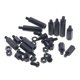 thumbnail image 5 of Kit surtido de tornillos separadores hexagonales de nailon HVAZI M4, 5 of 7
