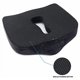 thumbnail image 5 of Almohada lumbar SnugPad 34 cm negro de espuma viscoelástica – combo, 5 of 8