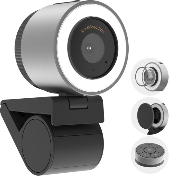Videocámara BenQ IdeaCam S1 Pro con zoom 15x, cámara web de demostración en vivo