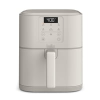 Air Fryer Bella Slim, 6 Cuartos De Galón, Cerámica, Antiadherente, Con Leche De Avena