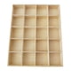 thumbnail image 2 of Misceláneas Caja De Almacenamiento Madera 12 Rejillas Pastoral Para Cosméticos Joyas 20 Rejillas, 2 of 3