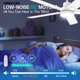 thumbnail image 5 of Ventilador de techo Regair 132 cm con control remoto, motor DC, regulable en 3CCT, 5 of 7