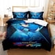 thumbnail image 1 of FashionMega Man X DiVE Bedding Set Boys Girls Duvet Cover Pillowcase Bed Adult Bedroom, 1 of 5