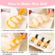 thumbnail image 3 of Kit de moldes para arroz Onigiri Zuaklpton 7 piezas, 3 of 7