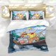 thumbnail image 5 of Babar Conjunto de sábanas temático, trío de piezas, cómodo y amigable con la piel, diseño único, regalo de decoración para el hogar para familiares, amigos y fans,135cm *200cm, 5 of 6
