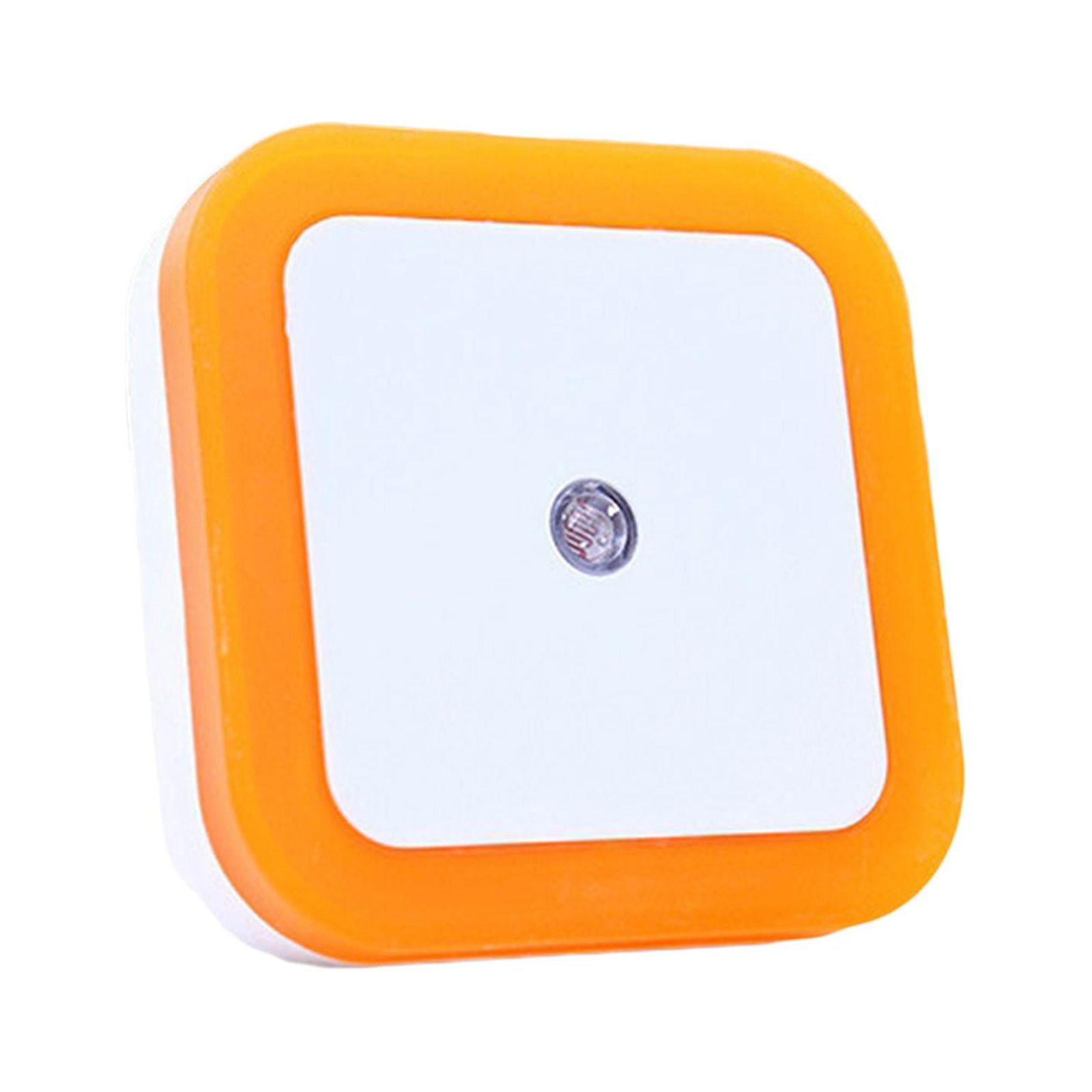 Ioensy - Luz De Noche Junto A La Cama, Luz Nocturna De Pared Enchufable Para Dormitorio, Guardería, Sala De Estar, Color Naranja