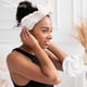 thumbnail image 5 of Diademas de belleza para mujer, extra suaves y ultraabsorbentes, cómodas para lavar el maquillaje, la ducha, el cuidado facial, el spa, banda gruesa para el cabello para niñas., 5 of 6