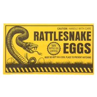 Rhode Island Novelty - Juego De Sobres Con Forma De Huevo Joke Rattlesnake Novelty, 6 Unidades