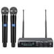 thumbnail image 1 of Sistema de micrófono inalámbrico innopow Dual UHF Metal 150-200 pies, 1 of 6