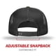 thumbnail image 4 of Gorra de Béisbol R RICHARDSON 511 Trucker con Visera Plana Ajustable, 4 of 7