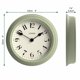 thumbnail image 3 of Reloj de Pared JONES CLOCKS® Frieze Pequeño Elegante 23 cm Verde Salvia, 3 of 6